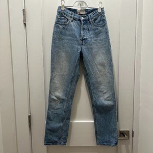 Everlane 90s Cheeky Jean Vintage Blue, Size 23 Crop
